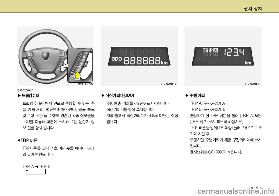 Hyundai Equus 2011  에쿠스 VI - 사용 설명서 (in Korean) 4-5 1
D150206AVI    