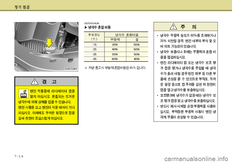 Hyundai Equus 2011  에쿠스 VI - 사용 설명서 (in Korean) 7-1 4
G070101AUN  