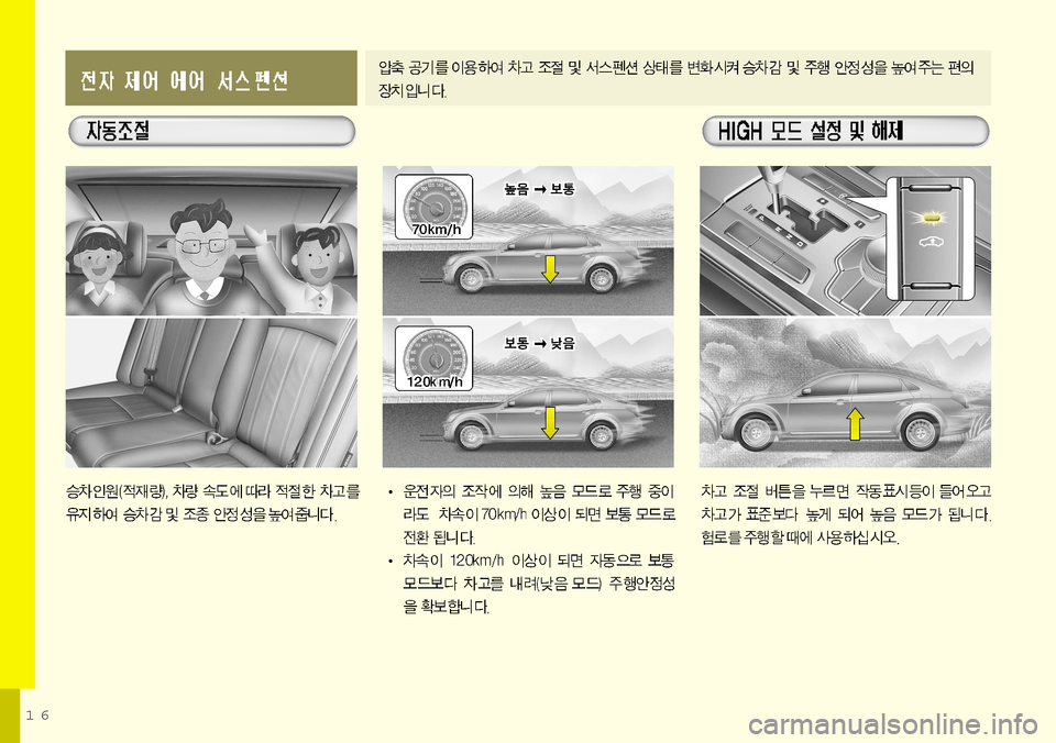 Hyundai Equus 2011  에쿠스 VI - 사용 설명서 (in Korean) 16    