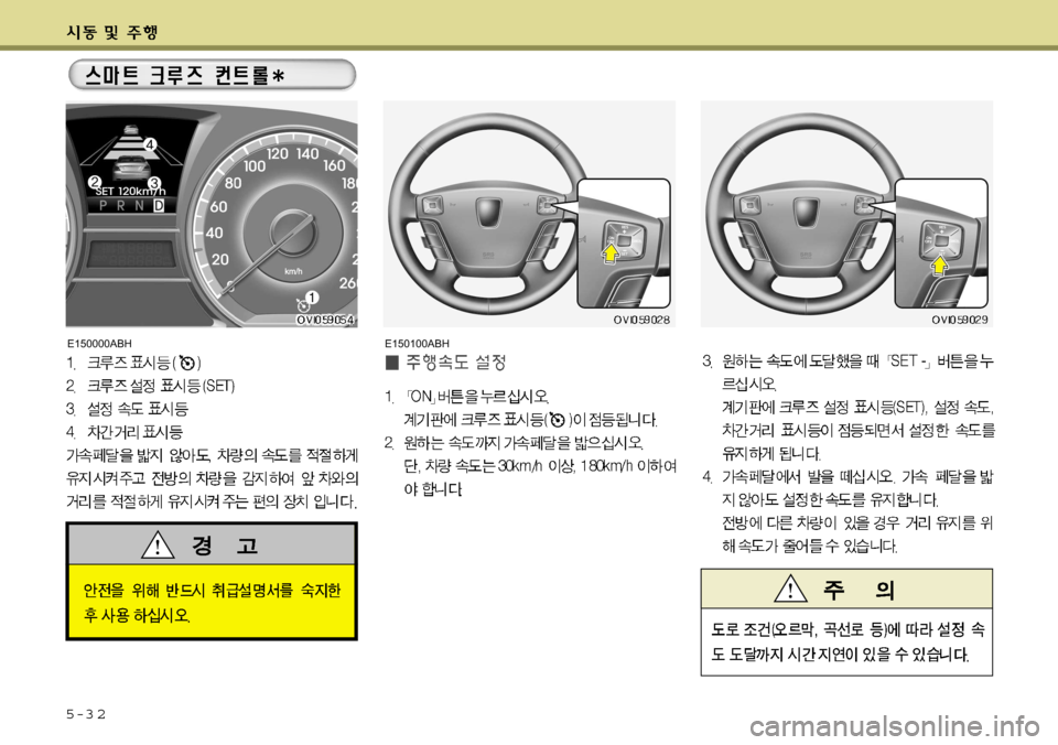 Hyundai Equus 2009 에쿠스 VI - 사용 설명서 (in Korean) 5-3 2
E150100ABHE150000ABH Hyundai Equus 2009 에쿠스 VI - 사용 설명서 (in Korean) 5-3 2
E150100ABHE150000ABH
