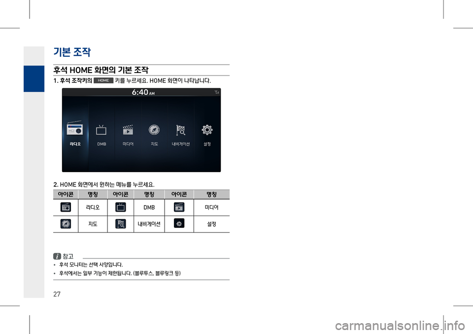Hyundai Genesis 2016  EQ900 HI - 사용 설명서 (in Korean) 
P $