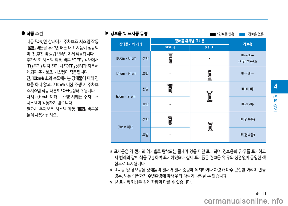 Hyundai Genesis 2014  제네시스 DH - 사용 설명서 (in Korean) 4-111
편의 장치
4
장1