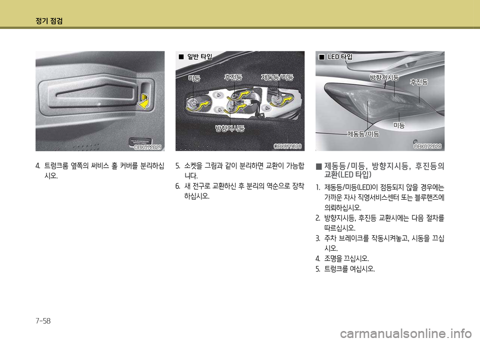 Hyundai Genesis Coupe 2016 제네시스 쿠페 BK - 사용 설명서 (in Korean) 정기 4 Hyundai Genesis Coupe 2016 제네시스 쿠페 BK - 사용 설명서 (in Korean) 정기 4