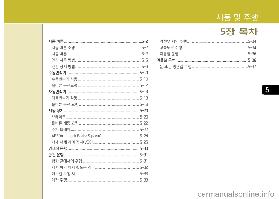 Hyundai Genesis Coupe 2012  제네시스 쿠페 BK - 사용 설명서 (in Korean) 5
/d동 버튼 행행행행행행행행행행행행행행행행행행행행행행행행행행행행행행행행행행행행행행행행행행행행행행행행행행행행행행행행행행행행행