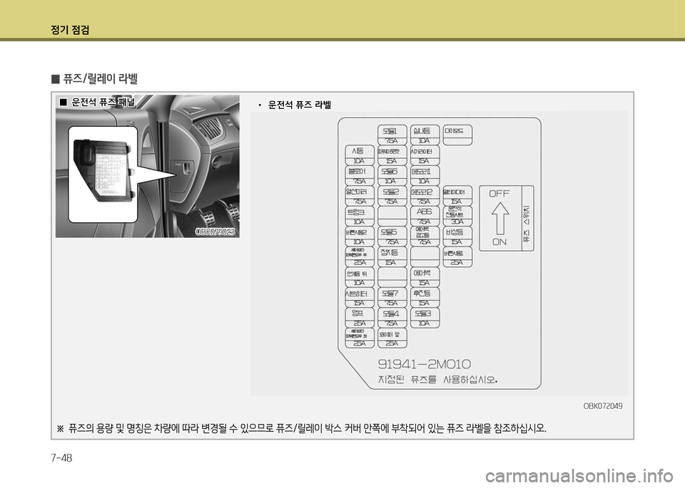 Hyundai Genesis Coupe 2012 제네시스 쿠페 BK - 사용 설명서 (in Korean) 정기 4 Hyundai Genesis Coupe 2012 제네시스 쿠페 BK - 사용 설명서 (in Korean) 정기 4