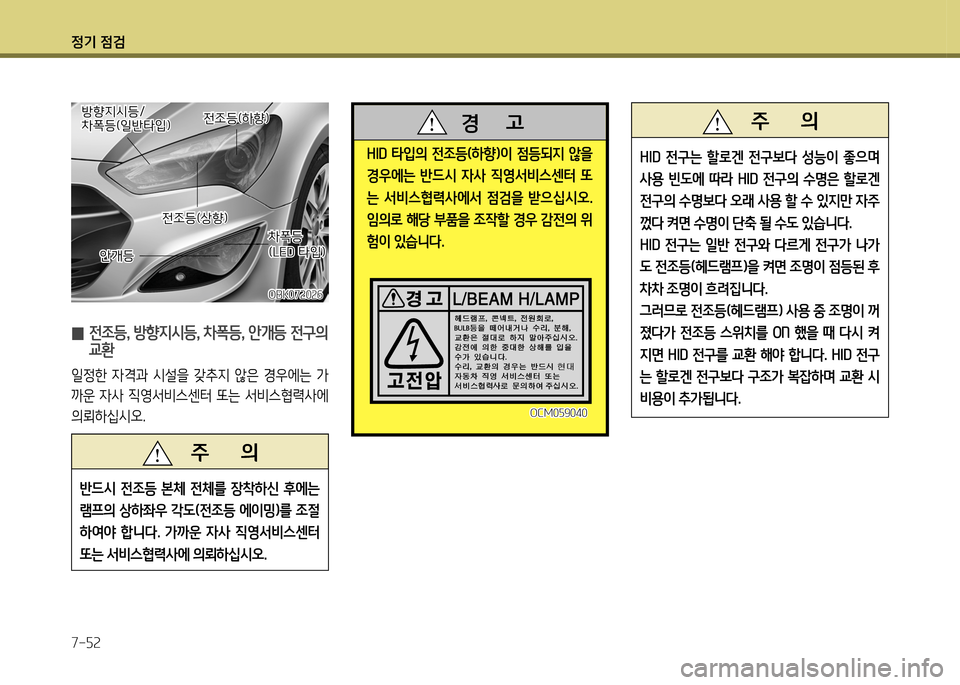 Hyundai Genesis Coupe 2012 제네시스 쿠페 BK - 사용 설명서 (in Korean) 정기 4 Hyundai Genesis Coupe 2012 제네시스 쿠페 BK - 사용 설명서 (in Korean) 정기 4