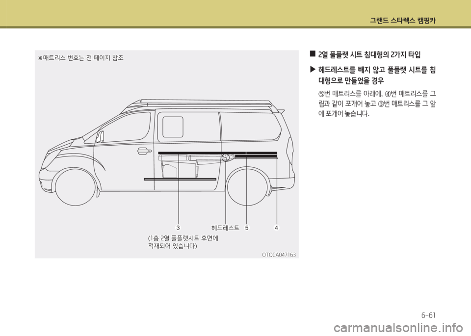 Hyundai Grand Starex 2017  그랜드 스타렉스 특장 - 사용 설명서 (in Korean) 그랜드 스타$