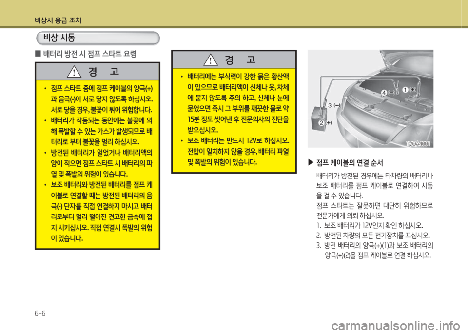 Hyundai Grand Starex 2013  그랜드 스타렉스 - 사용 설명서 (in Korean) 비상/d 응