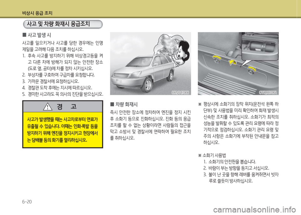 Hyundai Grand Starex 2013  그랜드 스타렉스 - 사용 설명서 (in Korean) 비상/d 응