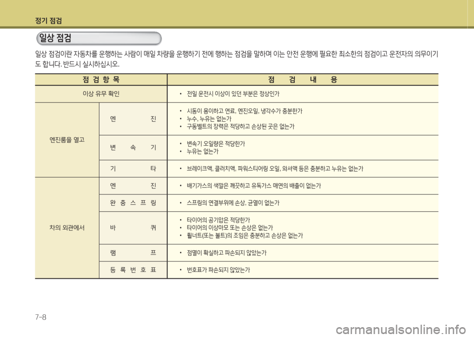 Hyundai Grand Starex 2013 그랜드 스타렉스 - 사용 설명서 (in Korean) 4 Hyundai Grand Starex 2013 그랜드 스타렉스 - 사용 설명서 (in Korean) 4