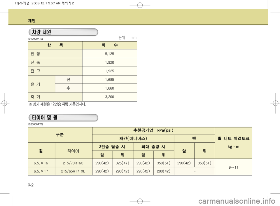 Hyundai Grand Starex 2008  그랜드 스타렉스 - 사용 설명서 (in Korean) 

9-2
ææ~~ ––ûû

y 
b ��
���

y © ��
���

y Š ��
���

.b 
y ��
��� 

1 ��
���
w b ��
���
�œ šÝ 
 ��
K	% 0Ý Ý
³
Qäî�
ñ
$ ���N�N
0