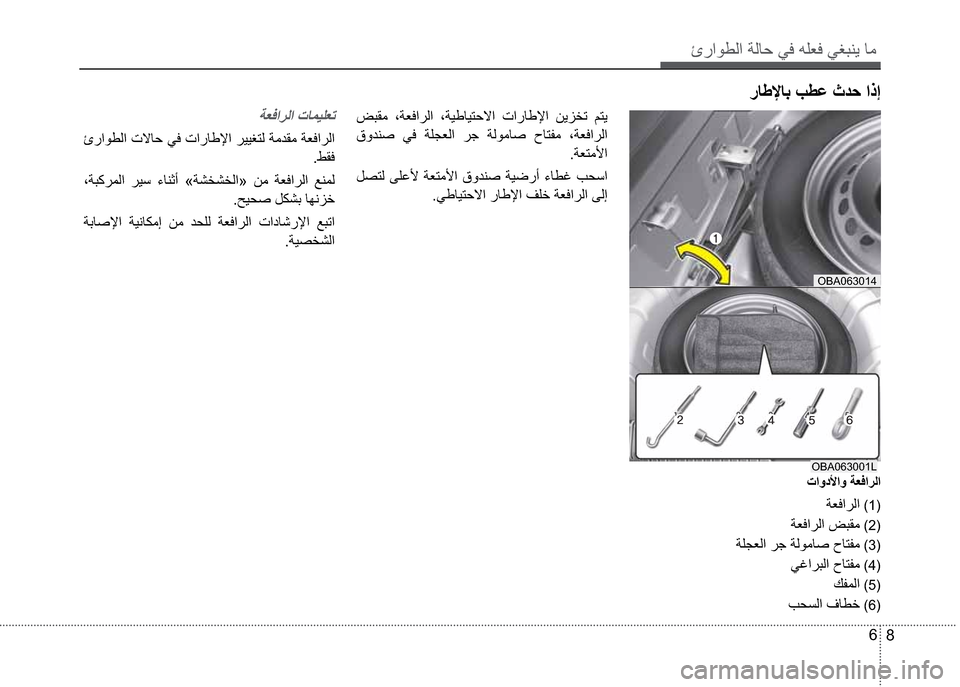 Hyundai Grand I10 16 دليل المالك 352 Pages Page 250 7 6 O E I O U Ss O