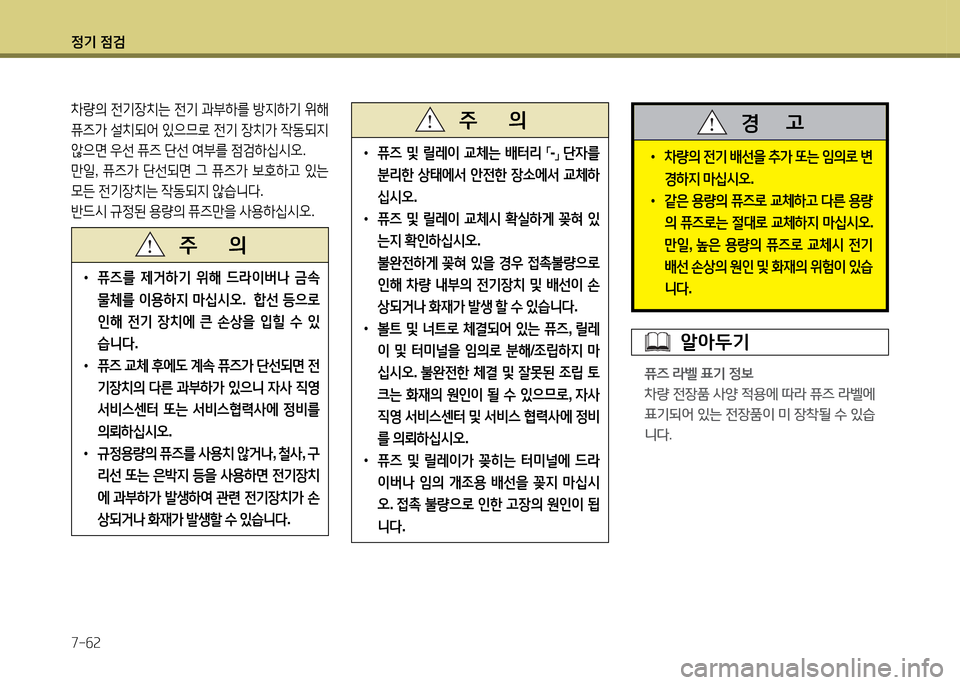 Hyundai Grandeur 2015 그랜저 HG - 사용 설명서 (in Korean) 4 Hyundai Grandeur 2015 그랜저 HG - 사용 설명서 (in Korean) 4