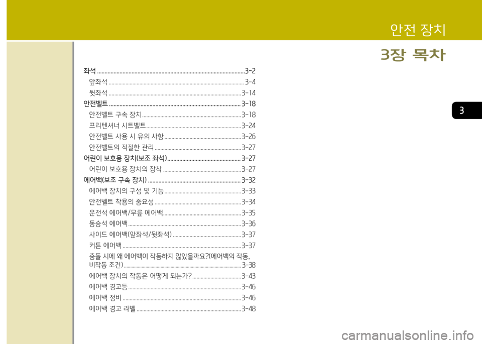 Hyundai Grandeur 2013 그랜저 HG - 사용 설명서 (in Korean) 3
1 Hyundai Grandeur 2013 그랜저 HG - 사용 설명서 (in Korean) 3
1