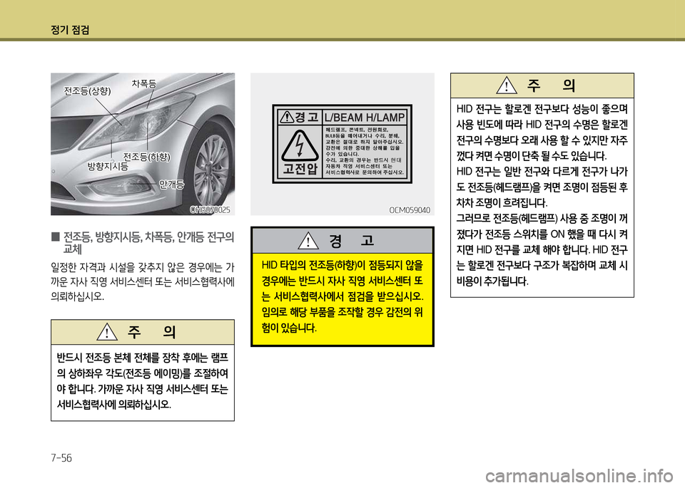 Hyundai Grandeur 2013 그랜저 HG - 사용 설명서 (in Korean) 4 Hyundai Grandeur 2013 그랜저 HG - 사용 설명서 (in Korean) 4