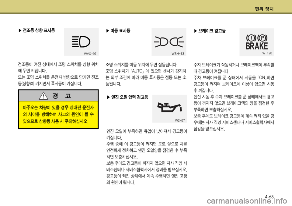 Hyundai Grandeur 2012  그랜저 HG - 사용 설명서 (in Korean) 편
