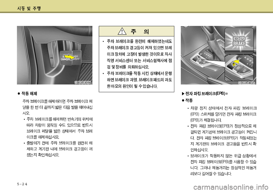 Hyundai Grandeur 2012  그랜저 HG - 사용 설명서 (in Korean) 5-2 4   