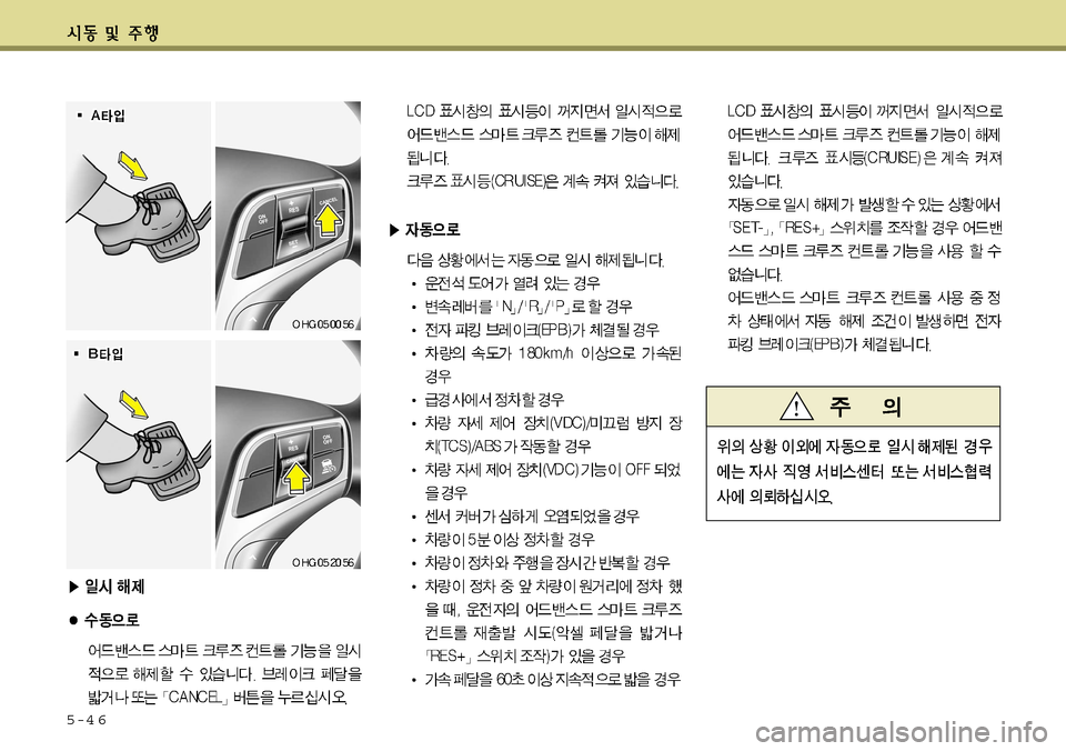 Hyundai Grandeur 2012  그랜저 HG - 사용 설명서 (in Korean) 5-4 6   