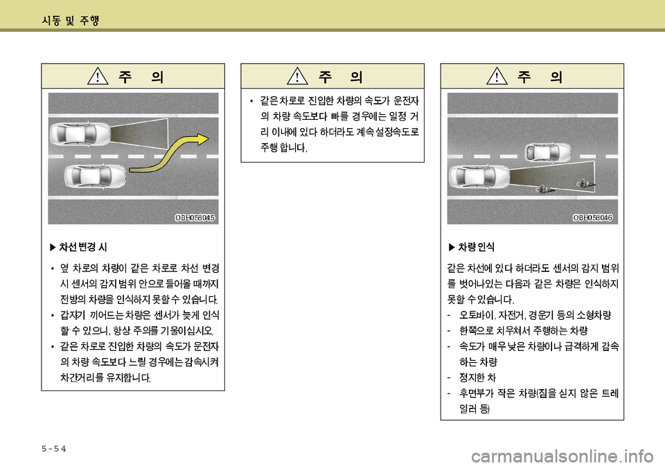 Hyundai Grandeur 2012 그랜저 HG - 사용 설명서 (in Korean) 5-5 4 Hyundai Grandeur 2012 그랜저 HG - 사용 설명서 (in Korean) 5-5 4