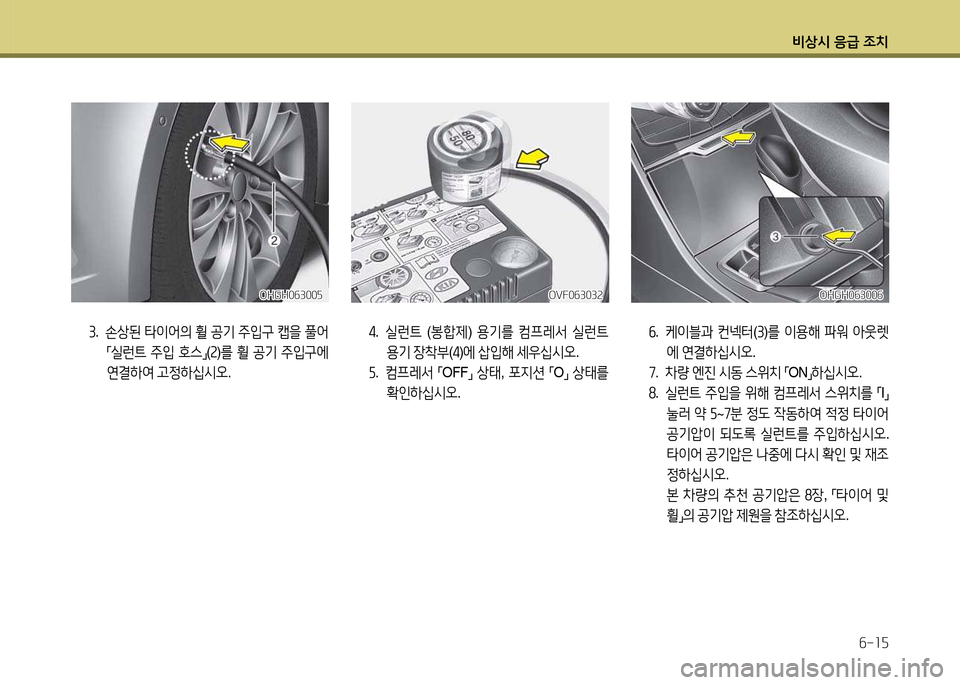 Hyundai Grandeur Hybrid 2014  그랜저 HG HEV - 사용 설명서 (in Korean) 비상/d 응