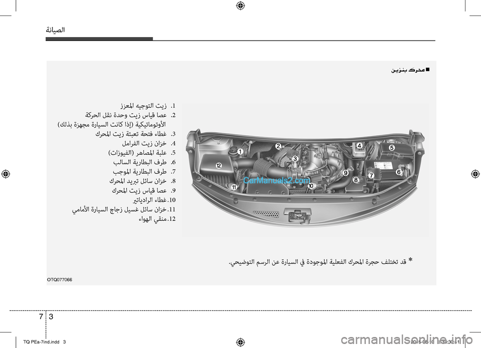 Hyundai H-1 (Grand Starex) 2016  دليل المالك ةنايصلا
3 7
OTQ077066
نيزنب كرمح n
ززعلما هيجوتلا تيز 
صرS1
 ةكرصرغلا لقن ةدحو تيز سايق اصع  
صرS2
)كلذب ةزهجم ةرايسلا تن