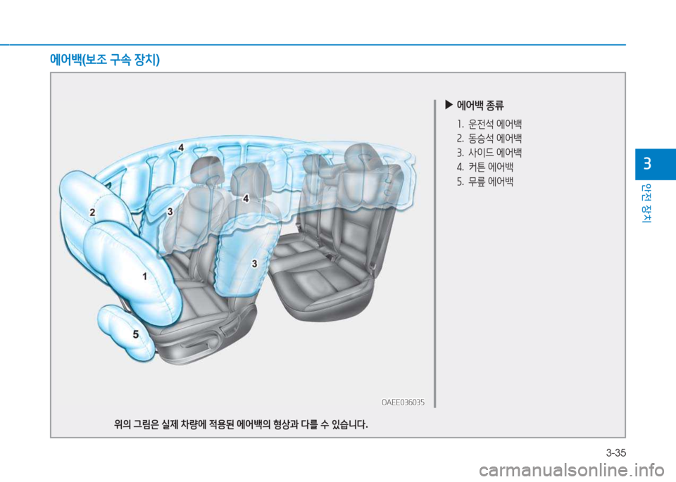 Hyundai Ioniq 2017 아이오닉 AE - 사용 설명서 (in Korean) 3-35
1 Hyundai Ioniq 2017 아이오닉 AE - 사용 설명서 (in Korean) 3-35
1