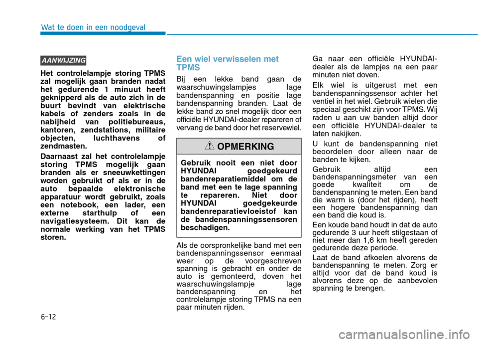 Relatie elektrode weer Bandenspanning Hyundai Ioniq Electric 2017 Handleiding (in Dutch) (566  Pages)