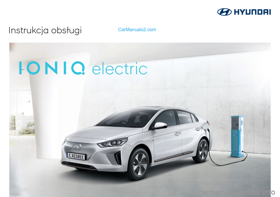 Hyundai Ioniq Electric 2017  Instrukcja Obsługi (in Polish) 