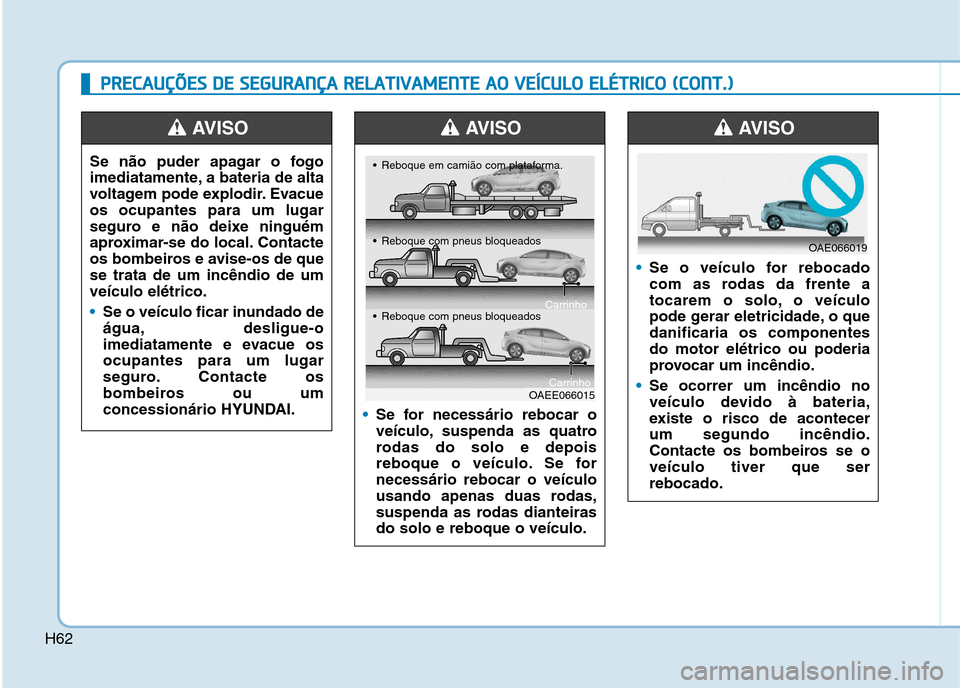 Hyundai Ioniq Electric 2017 Manual do proprietário (in Portuguese) H62
PPRR EECCAA UU ÇÇÕÕ EESS DD EE SS EE GG UU RRAA NN ÇÇAA RR EELLAA TTIIVV AA MM EENN TTEE AA OO VV EEÍÍCC UU LLOO EE LLÉÉ TT RR IICC OO (( CC OO NNTT..))
Se não puder apagar o Hyundai Ioniq Electric 2017 Manual do proprietário (in Portuguese) H62
PPRR EECCAA UU ÇÇÕÕ EESS DD EE SS EE GG UU RRAA NN ÇÇAA RR EELLAA TTIIVV AA MM EENN TTEE AA OO VV EEÍÍCC UU LLOO EE LLÉÉ TT RR IICC OO (( CC OO NNTT..))
Se não puder apagar o
