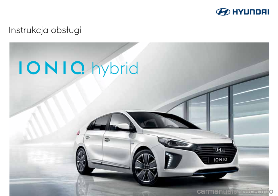 Hyundai Ioniq Hybrid 2017  Instrukcja Obsługi (in Polish) 