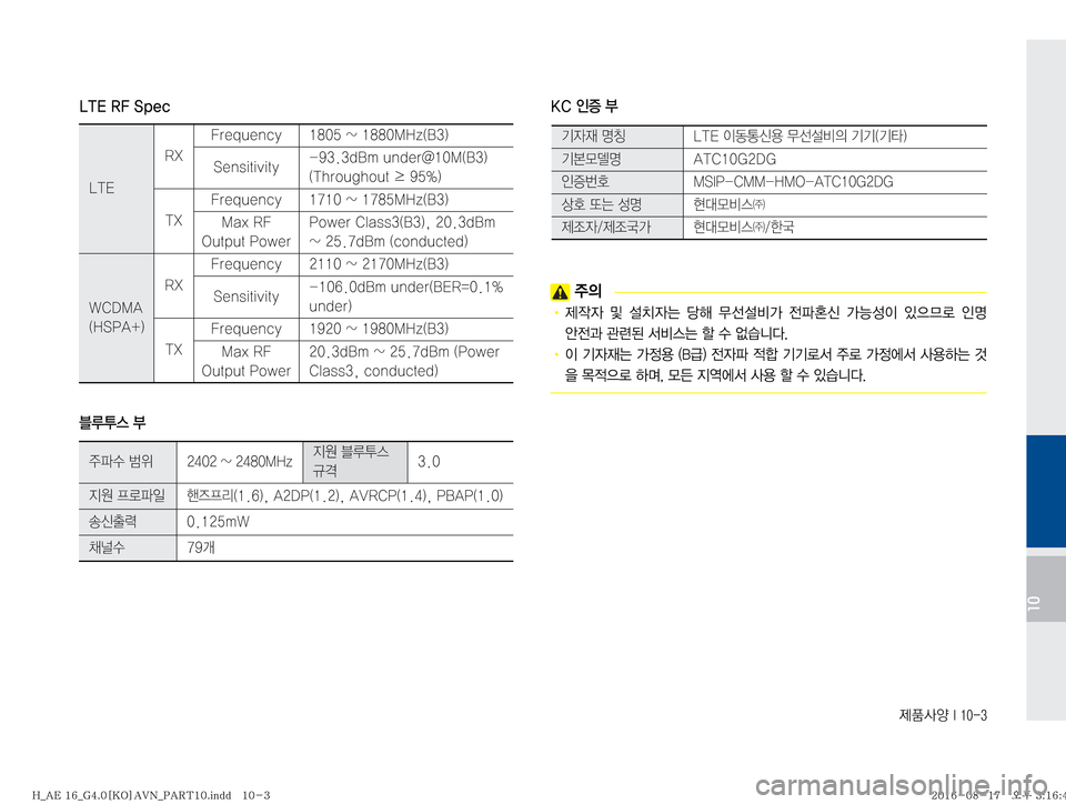 Hyundai Ioniq Hybrid 2016  ONIQ hybrid 표준4 내비게이션 (in Korean) 

10
�-�5�&��3���4�Q�F�D
6H	��,�$�
K
Ð�
�
±
D
!Ÿ�
