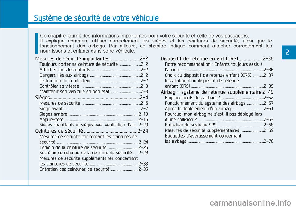 Hyundai Kona 2018  Manuel du propriétaire (in French) Syst