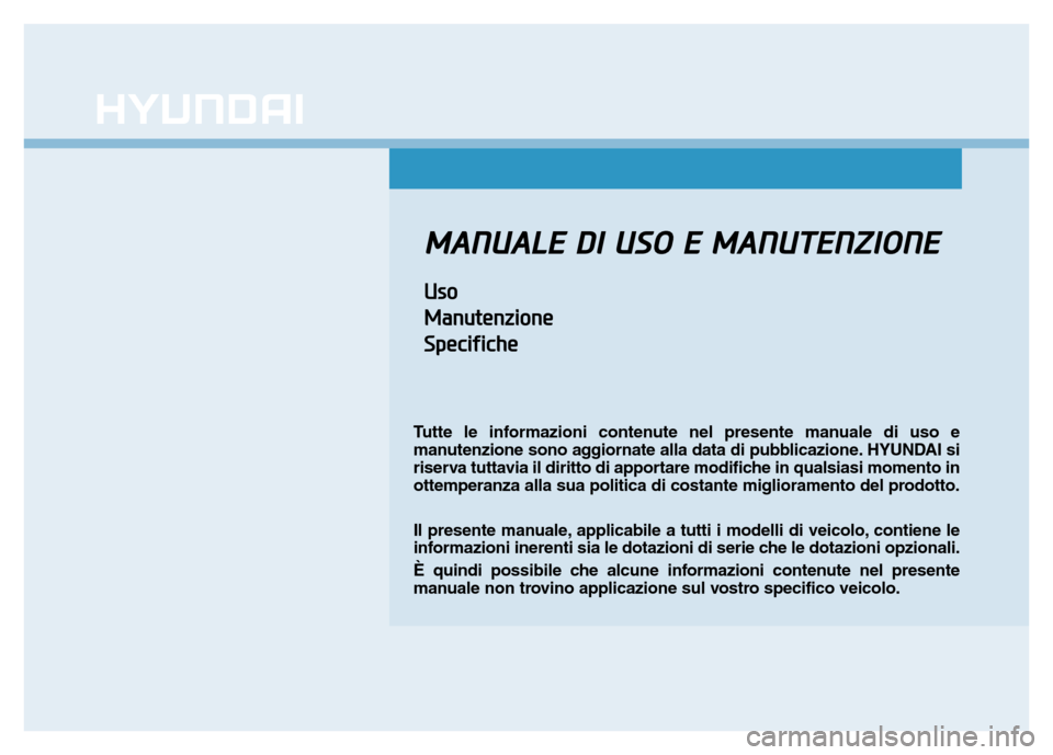 Hyundai Kona 2018  Manuale del proprietario (in Italian) 