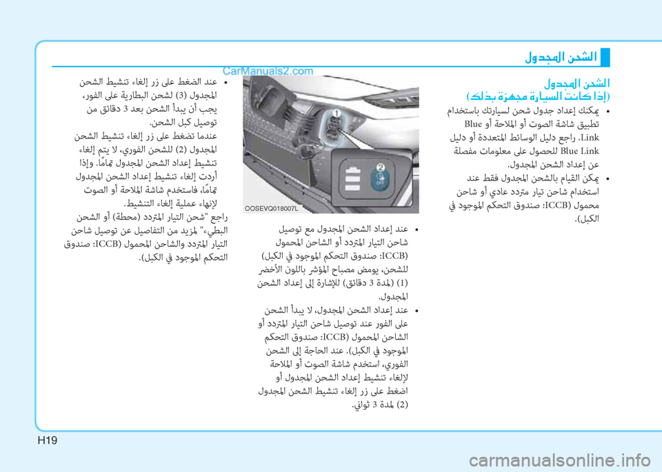 Hyundai Kona EV 2019  دليل المالك H19
OOSEVQ018007L
��b�z�<�s���N�e��_�r�,�!