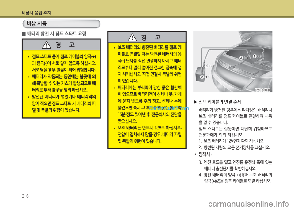 Hyundai Maxcruz 2017  맥스크루즈 NC - 사용 설명서 (in Korean) 비상/d 응