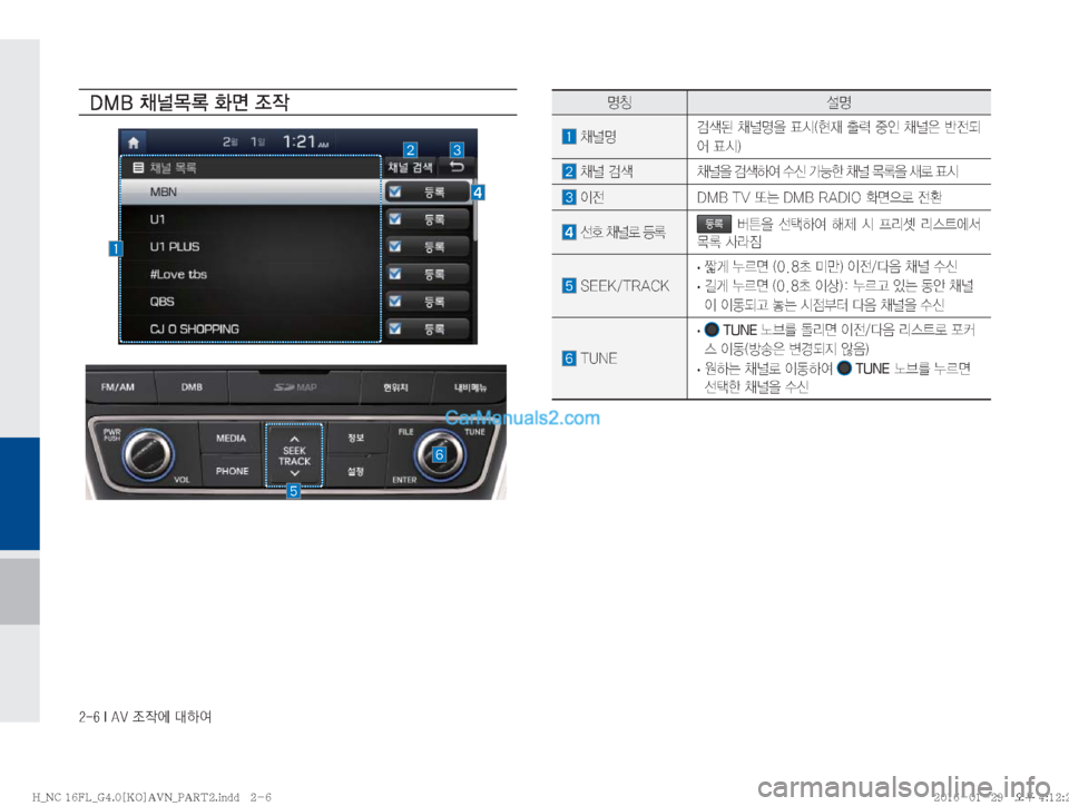 Hyundai Maxcruz 2016  맥스크루즈 표준4 내비게이션 (in Korean) �����*��"�7�
‘
X	À��Þ	È
�%�.�#�;