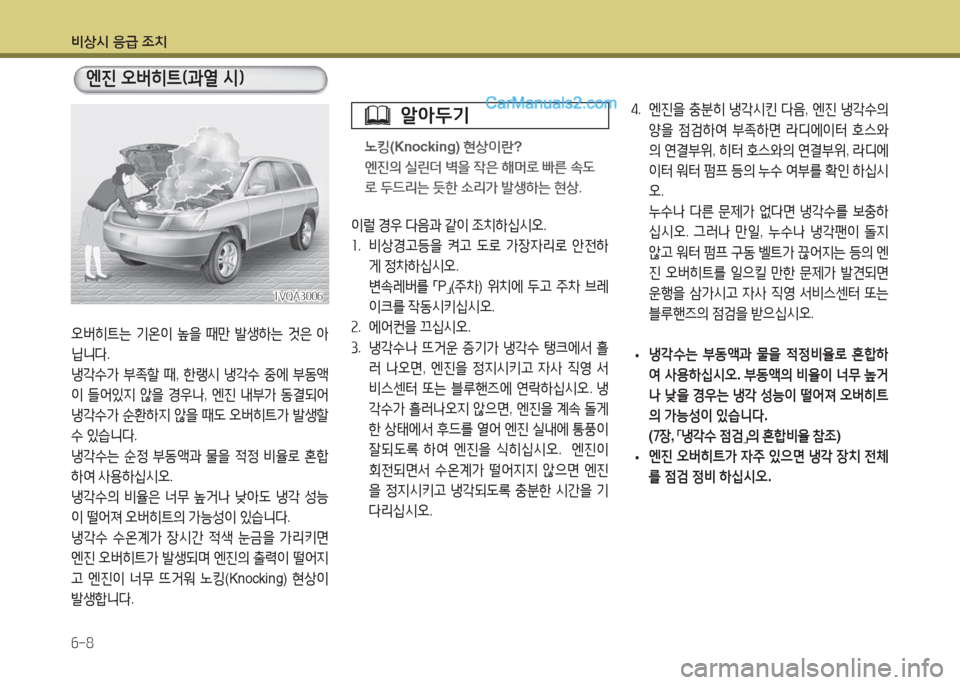 Hyundai Maxcruz 2015  맥스크루즈 NC - 사용 설명서 (in Korean) 비상/d 응