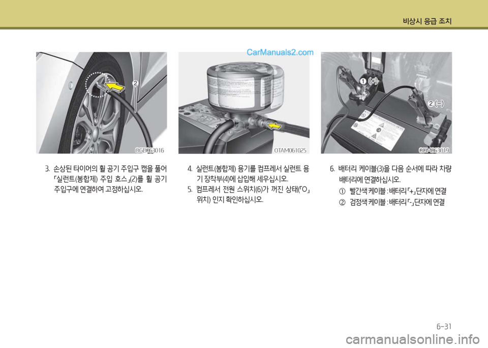 Hyundai Maxcruz 2015  맥스크루즈 NC - 사용 설명서 (in Korean) 비상/d 응