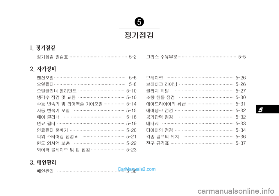 Hyundai Mega-Trucks 2008  메가트럭 - 사용 설명서 (in Korean) 
