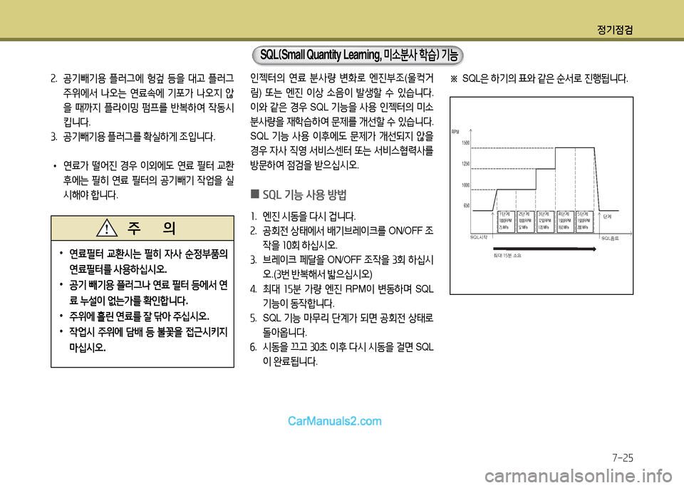 Hyundai New County 2014 뉴카운티 - 사용 설명서 (in Korean) 정기4 Hyundai New County 2014 뉴카운티 - 사용 설명서 (in Korean) 정기4