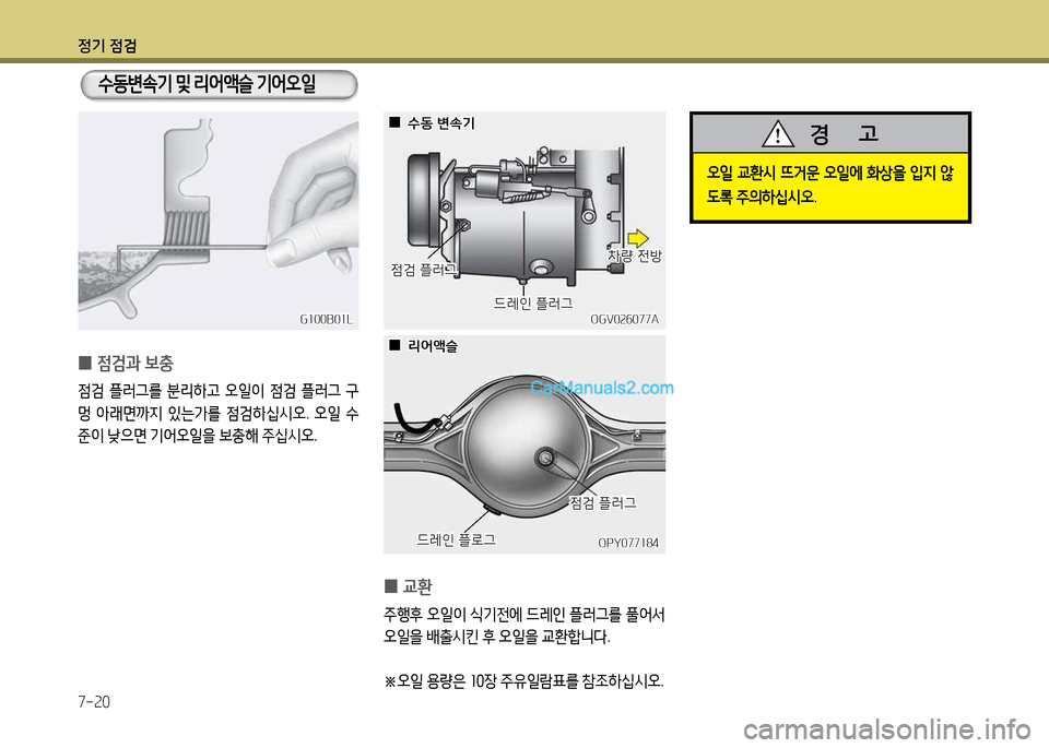 Hyundai New Power Truck 2017  뉴파워트럭 - 사용 설명서 (in Korean) 정기 4