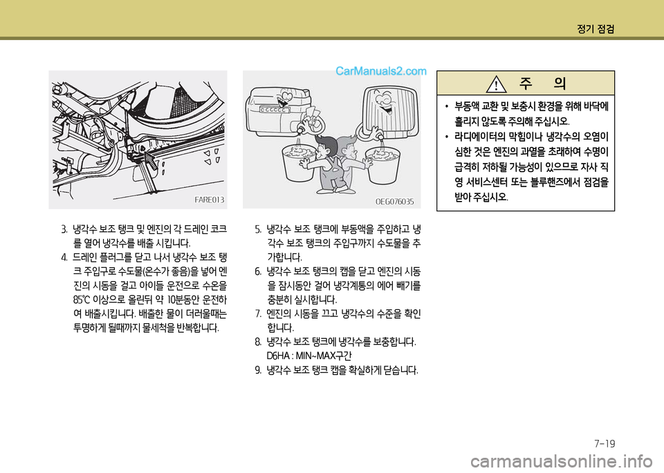 Hyundai New Power Truck 2015  뉴파워트럭 - 사용 설명서 (in Korean) 정기 4