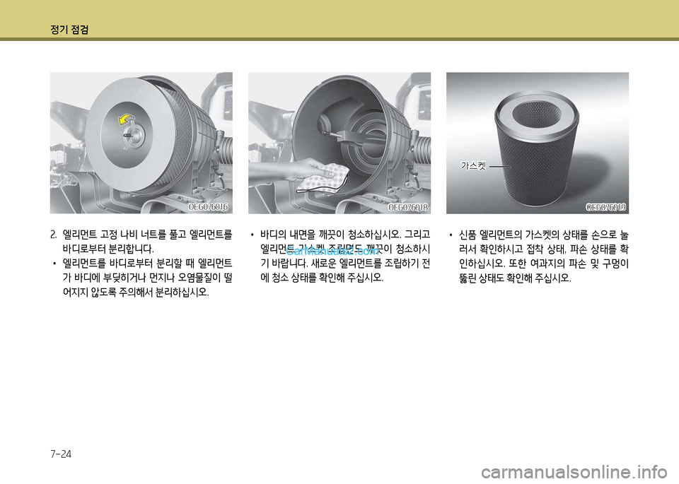 Hyundai New Power Truck 2015  뉴파워트럭 - 사용 설명서 (in Korean) 정기 4