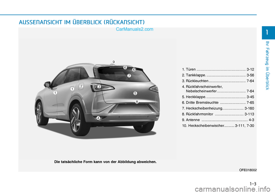 Hyundai Nexo 2019  Betriebsanleitung (in German) ���
�,�K�U��)�D�K�U�]�H�X�J��L�P��