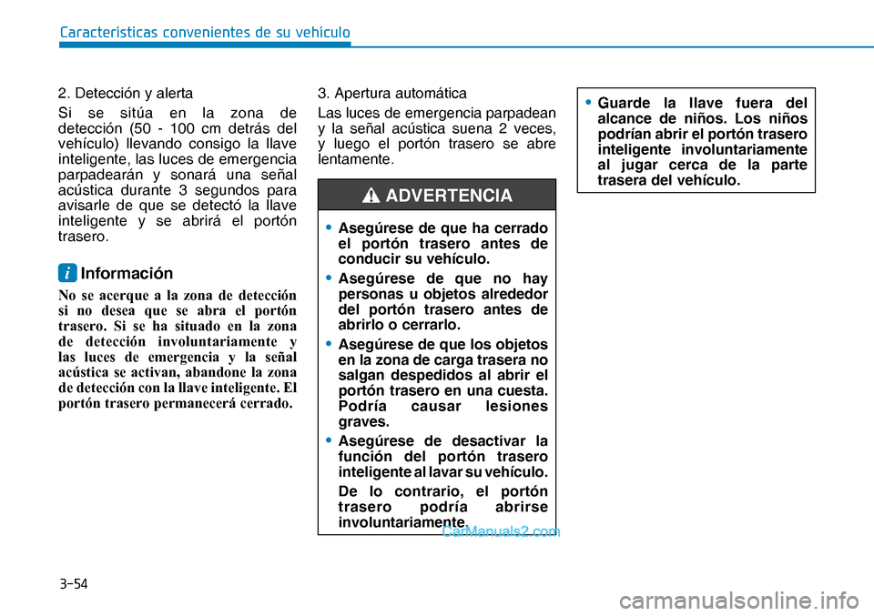 Hyundai Nexo 2019  Manual del propietario (in Spanish) ����
�&�D�U�D�F�W�H�U�