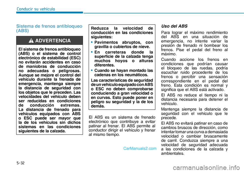 Hyundai Nexo 2019  Manual del propietario (in Spanish) ����
�&�R�Q�G�X�F�L�U��V�X��Y�H�K�