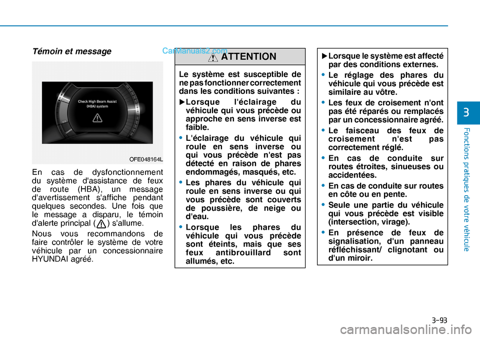 Hyundai Nexo 2019  Manuel du propriétaire (in French) ����
�)�R�Q�F�W�L�R�Q�V��S�U�D�W�L�T�X�H�V��G�H��Y�R�W�U�H��Y�