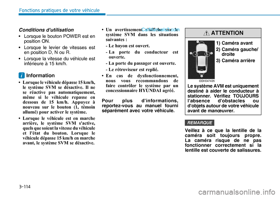 Hyundai Nexo 2019  Manuel du propriétaire (in French) �����
�)�R�Q�F�W�L�R�Q�V��S�U�D�W�L�T�X�H�V��G�H��Y�R�W�U�H��Y�