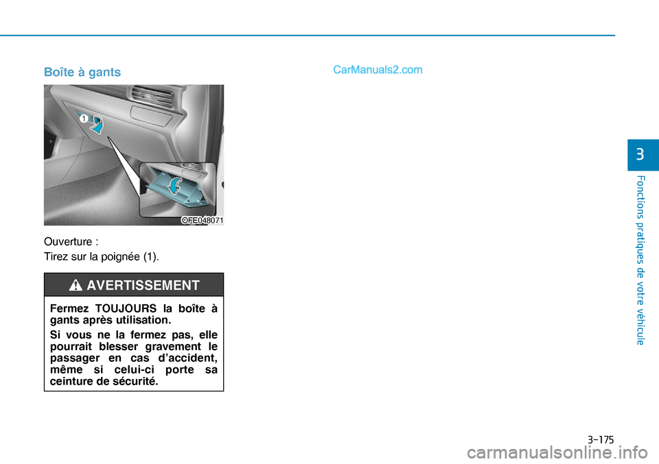 Hyundai Nexo 2019  Manuel du propriétaire (in French) �����
�)�R�Q�F�W�L�R�Q�V��S�U�D�W�L�T�X�H�V��G�H��Y�R�W�U�H��Y�