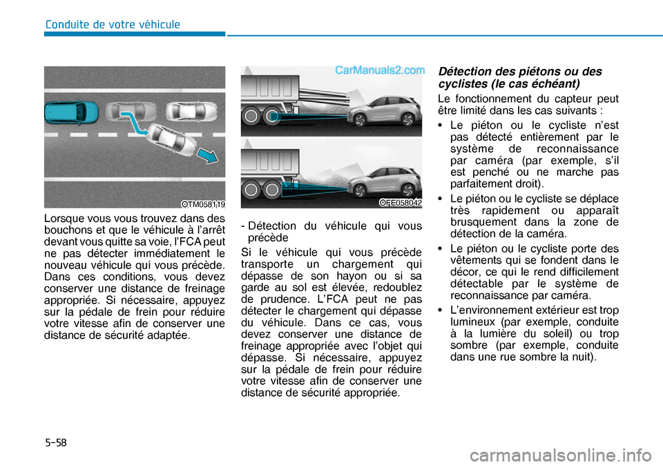 Hyundai Nexo 2019  Manuel du propriétaire (in French) ����
�&�R�Q�G�X�L�W�H��G�H��Y�R�W�U�H��Y�